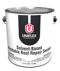 Solvent-Based Brushable Roof Repair Sealant